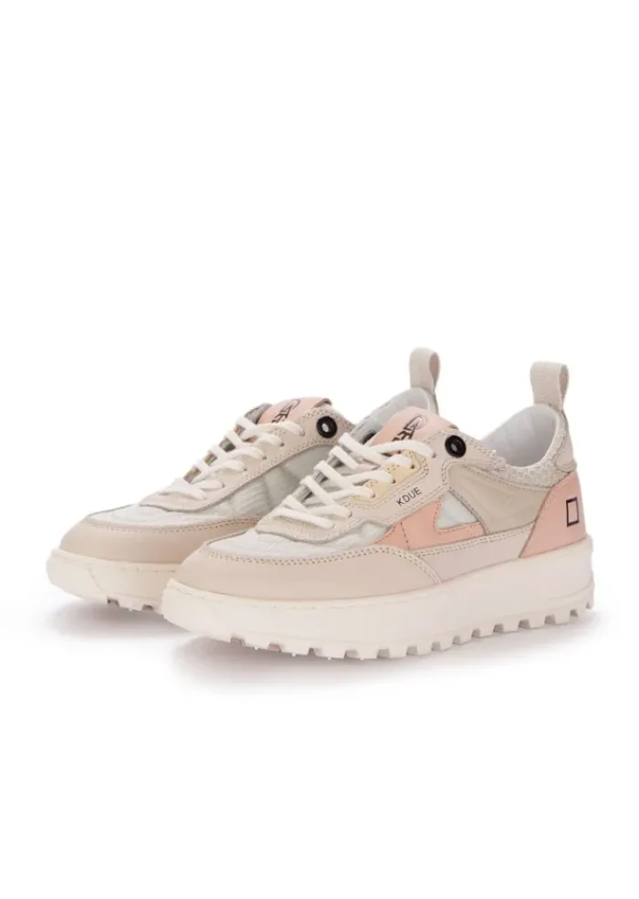 D.A.T.E. | SNEAKER KDUE HYBRID ROSA HELLBLAU New