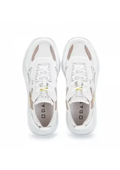D.A.T.E. | SNEAKERS FUGA 2.0 NYLON WEIß GELB Sale
