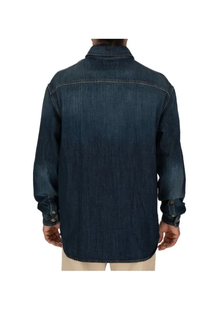 DONDUP | HEMD DENIM BAUMWOLLE BLAU Outlet