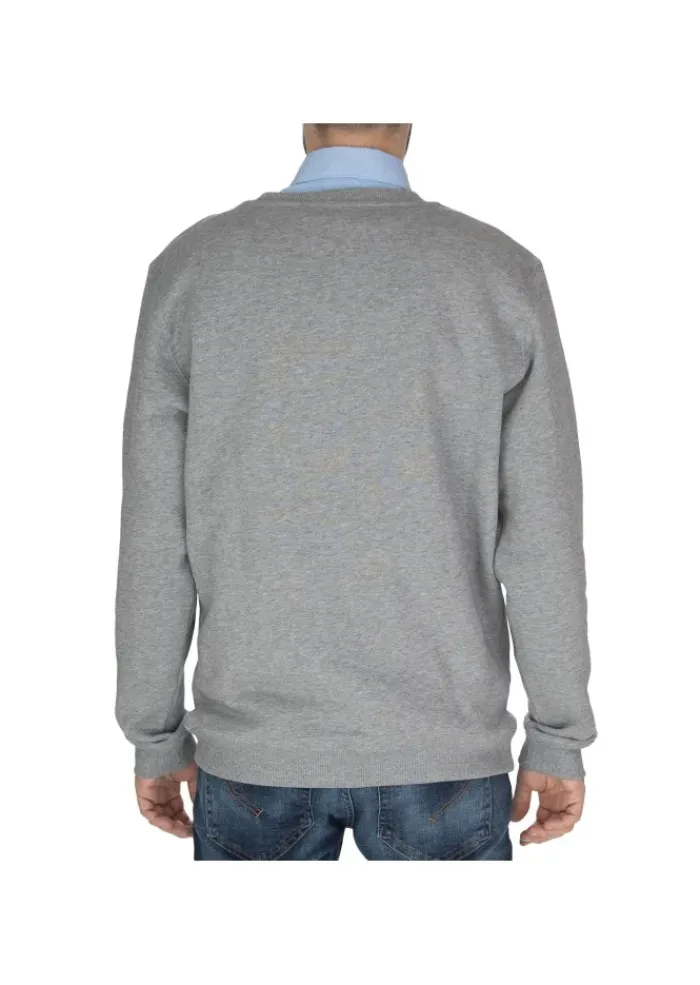 DONDUP | SWEATSHIRT RUNDHALS GRAU Sale