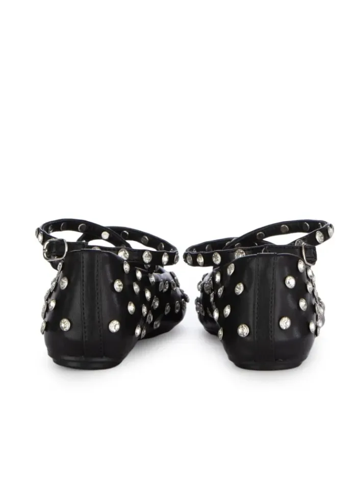 EKP | BALLERINAS GERIEMTE RIEMEN SCHWARZ Fashion