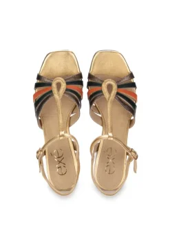 EXE' EXÉ | ABSATZSANDALEN CYNTHIA MEHRFARBIG GOLD Discount