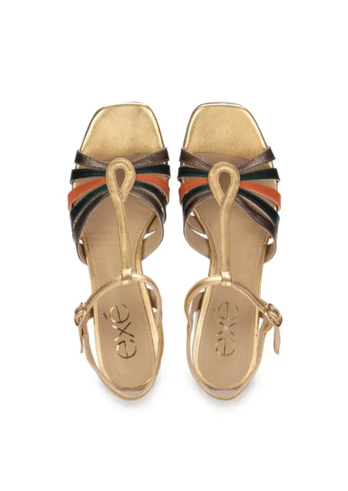 EXE' EXÉ | ABSATZSANDALEN CYNTHIA MEHRFARBIG GOLD Discount