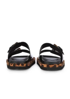 EXE' EXE' | SANDALEN ANIMALIER SCHWARZ BRAUN Discount
