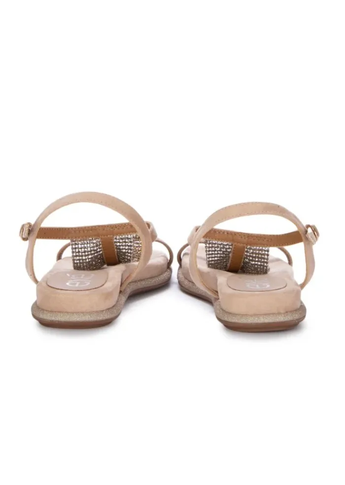 EXE' EXE' | SANDALEN FUNKELNDE STRASSSTEINE BEIGE Fashion