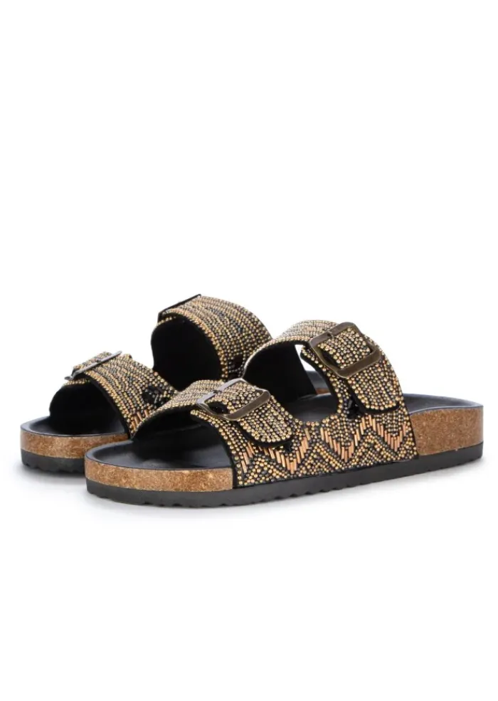 EXE' EXE' | SANDALEN GLAMOUR STIL SCHWARZ BRONZE Hot