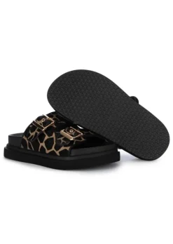 EXE' EXE' | SANDALEN PONY SCHWARZ BRAUN Outlet