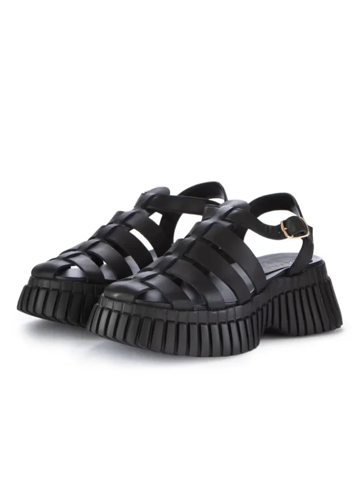 EXE' EXE' | SANDALEN TSAKI GEFLOCHTEN SCHWARZ New