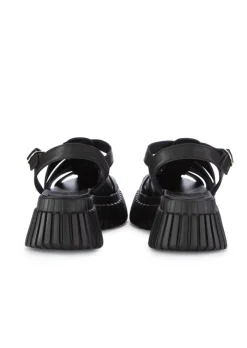EXE' EXE' | SANDALEN TSAKI GEFLOCHTEN SCHWARZ New