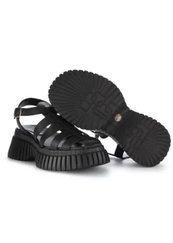 EXE' EXE' | SANDALEN TSAKI GEFLOCHTEN SCHWARZ New