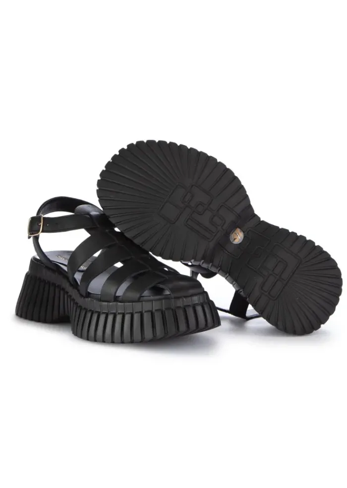 EXE' EXE' | SANDALEN TSAKI GEFLOCHTEN SCHWARZ New