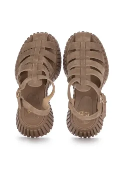 EXE' EXE' | SANDALEN TSAKI TAUPE GRAU Outlet