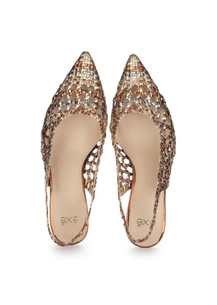 EXE' EXE' | SLINGBACK PUMPS SELENA BRONZE GOLD Clearance