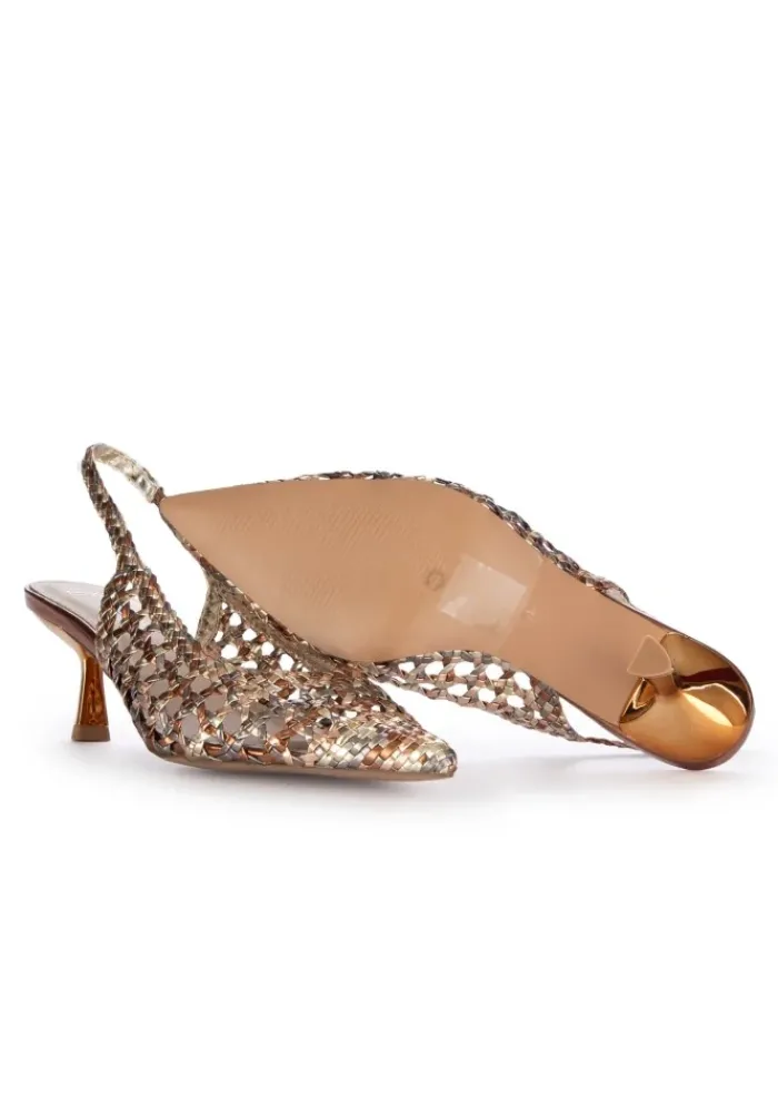 EXE' EXE' | SLINGBACK PUMPS SELENA BRONZE GOLD Clearance