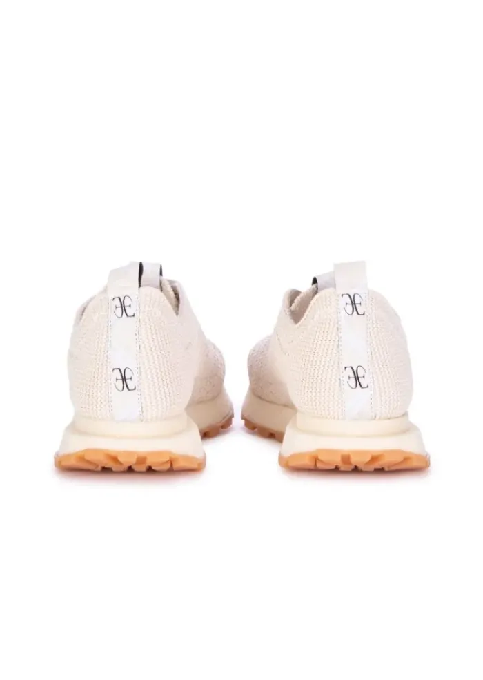 FABI | SNEAKER CROCHET CRUDO WEIß Clearance