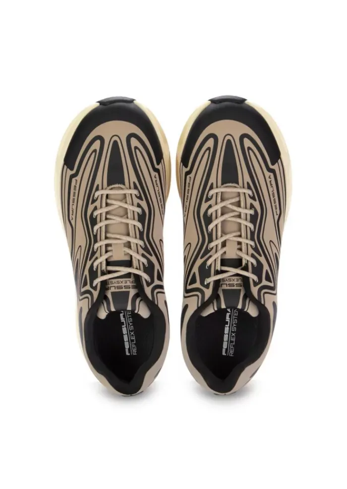 FESSURA | SNEAKER WASSERABWEISEND SCHWARZ BRAUN Outlet