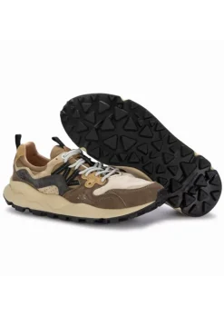 FLOWER MOUNTAIN | SNEAKER YAMANO 3 WILDLEDER NYLON BRAUN Online