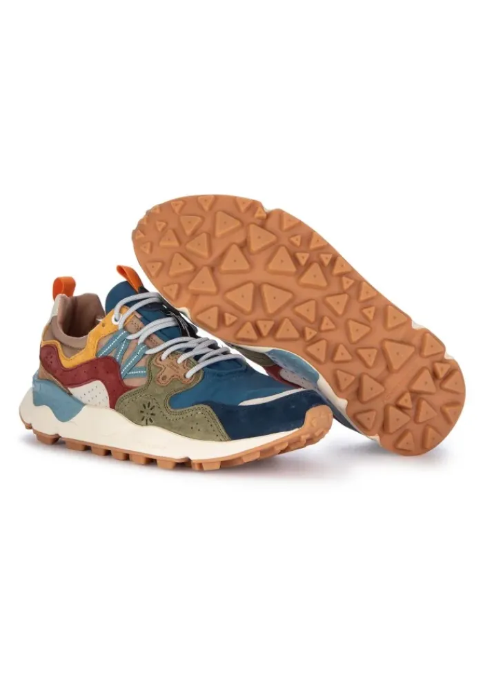 FLOWER MOUNTAIN | SNEAKER YAMANO 3 BLAU MEHRFARBIG Outlet