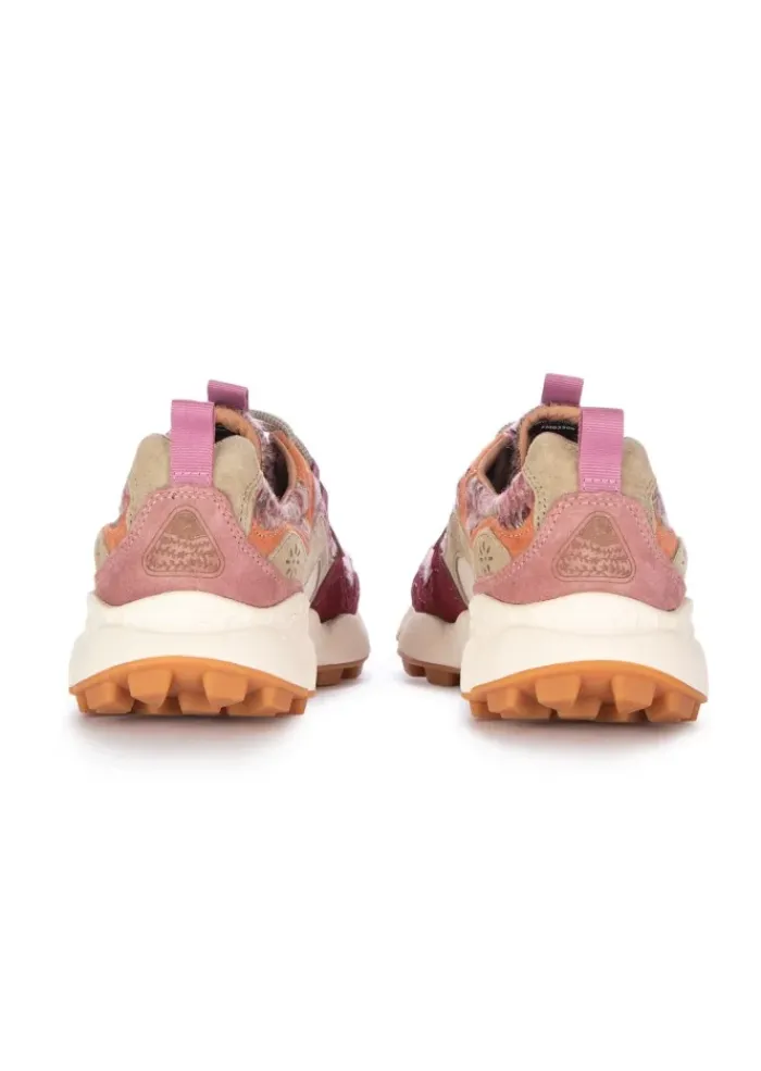 FLOWER MOUNTAIN | SNEAKER YAMANO 3 KNITTING ROSA Hot