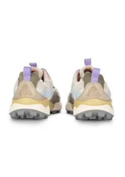 FLOWER MOUNTAIN | SNEAKER YAMANO 3 SUEDE TEDDY BEIGE GRÜN Hot