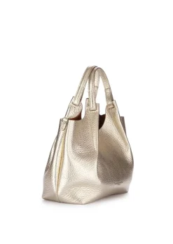 GIANNI CHIARINI | HAND TASCHE DUA MEDIUM GOLD Sale