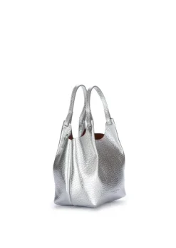 GIANNI CHIARINI | HANDTASCHE DUA MINI SILBER Discount