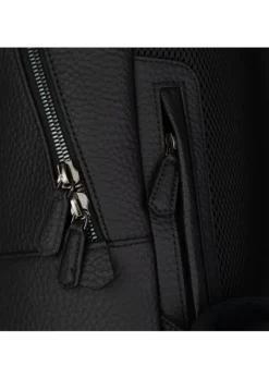 GIANNI CHIARINI | RUCKSACK GENARBTE LEDER SCHWARZ Discount