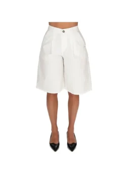 GOD SAVE DENIM | BERMUDASHORTS FRESIA WEIß Clearance