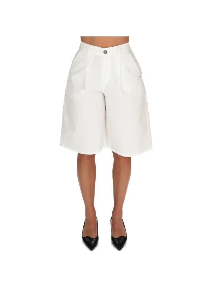 GOD SAVE DENIM | BERMUDASHORTS FRESIA WEIß Clearance