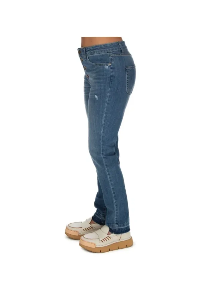 GOD SAVE DENIM | JEANS LEILA SLIM BLAU Best