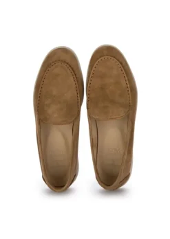 HADEL | LOAFER WILDLEDER BRAUN Fashion