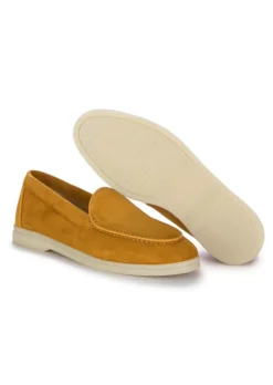 HADEL | LOAFER WILDLEDER GELB Sale