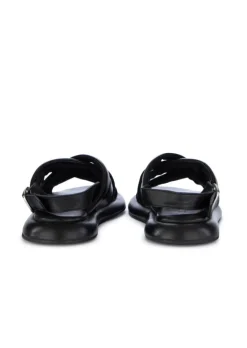 HADEL | SANDALEN GEFLOCHTEN SCHWARZ New