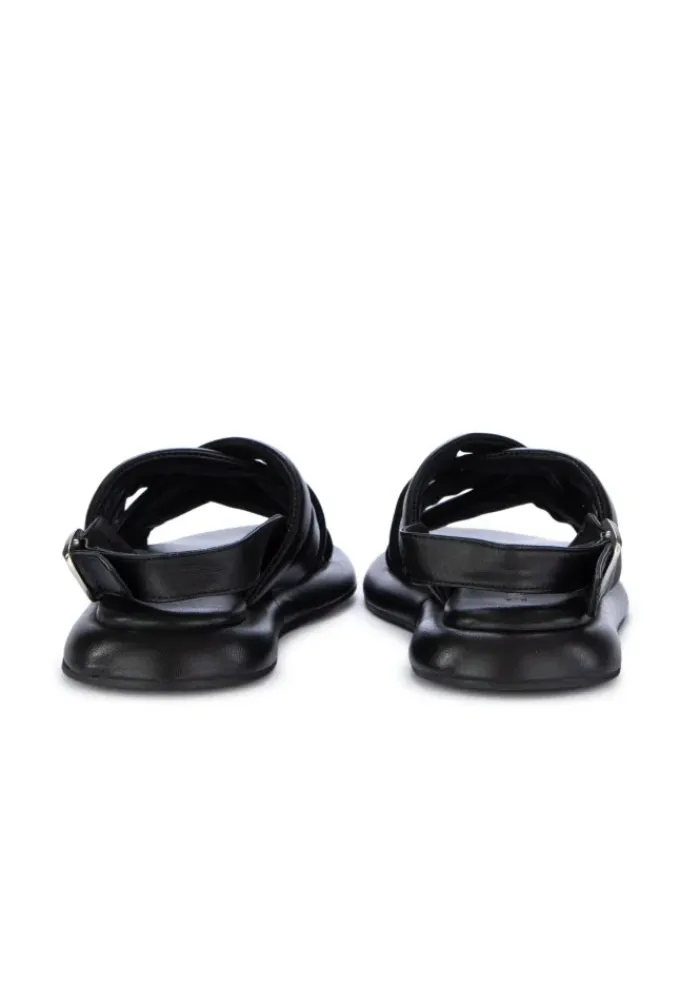 HADEL | SANDALEN GEFLOCHTEN SCHWARZ New