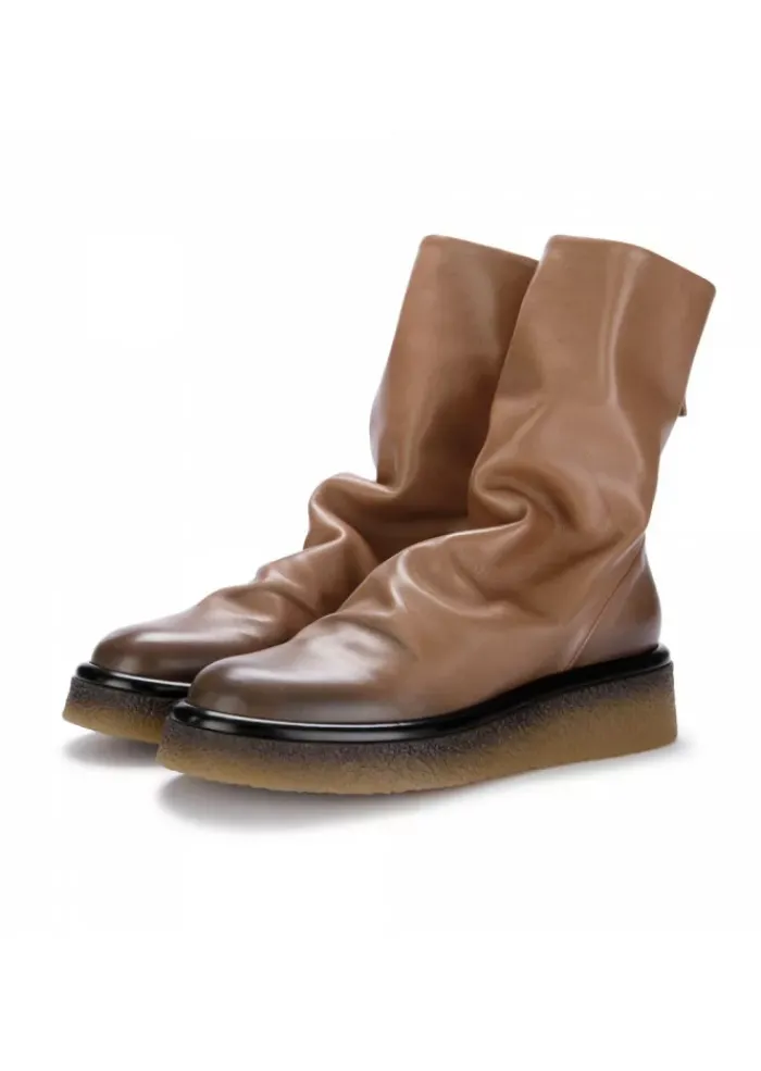 HALMANERA | DAMENSTIEFELETTEN NORA06 BRAUN Discount