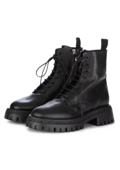 HALMANERA | STIEFELETTEN RAMA22 VITELLO SCHWARZ New