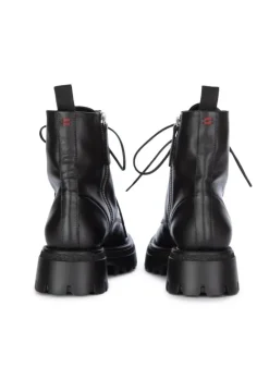 HALMANERA | STIEFELETTEN RAMA22 VITELLO SCHWARZ New