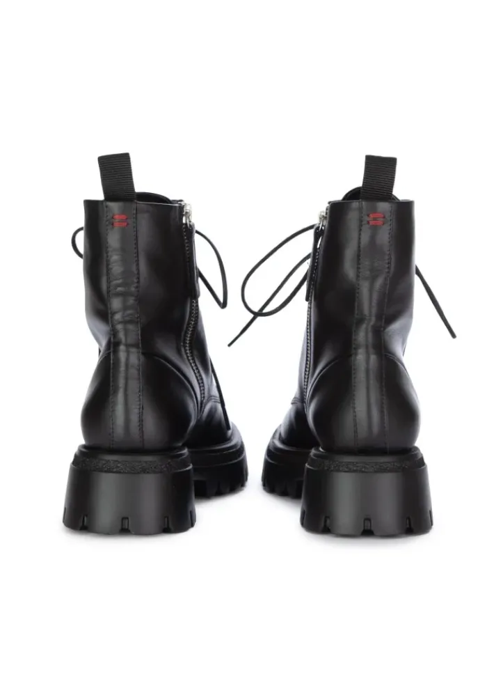 HALMANERA | STIEFELETTEN RAMA22 VITELLO SCHWARZ New