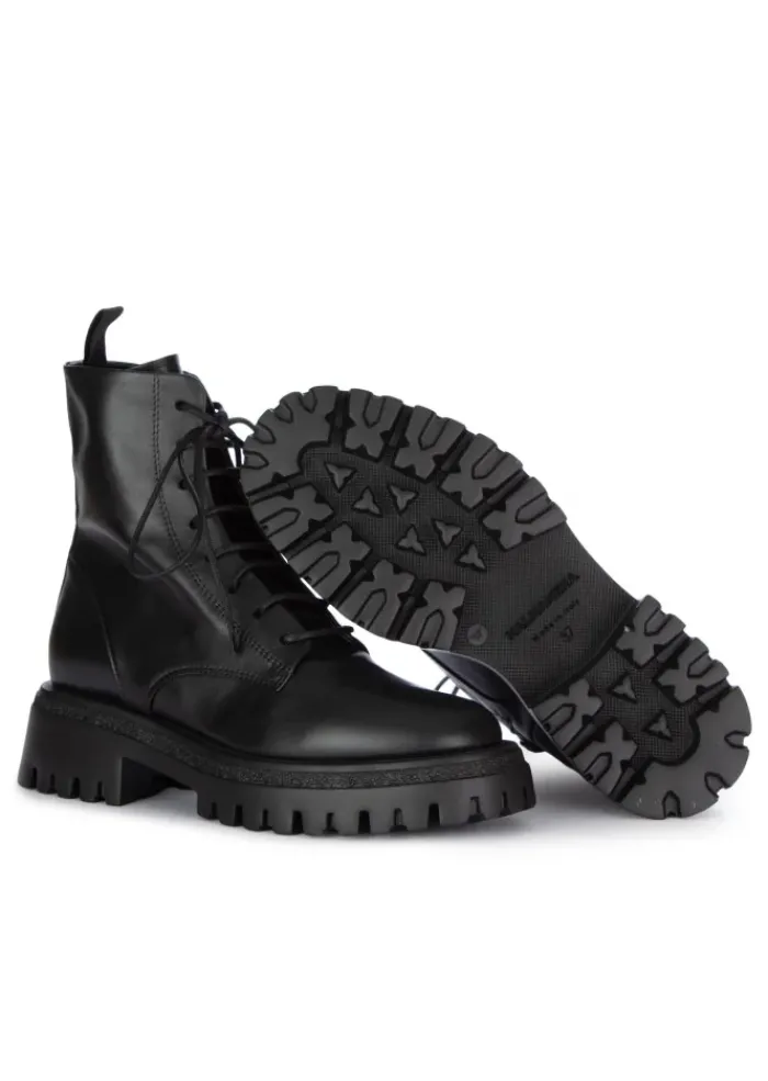 HALMANERA | STIEFELETTEN RAMA22 VITELLO SCHWARZ New