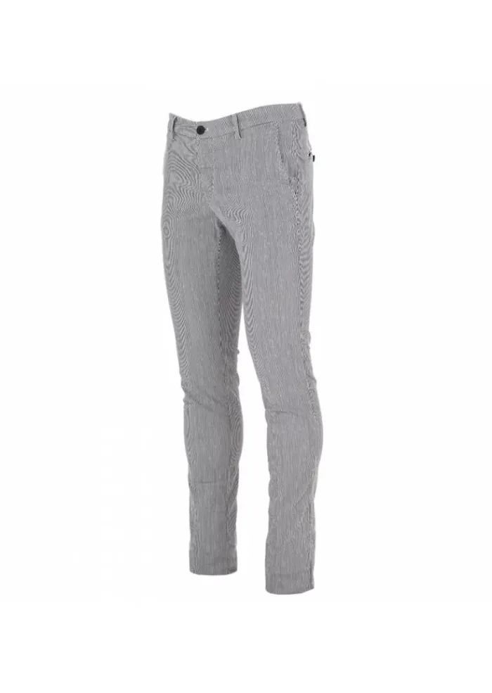 MASON'S HERREN CHINO HOSE MASON'S | BAUMWOLLE STRETCH WEIß SCHWARZ Sale