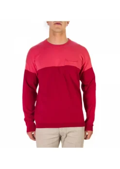 ROBERTO COLLINA HERRENPULLOVER | RA12001 ROT ROSA Clearance
