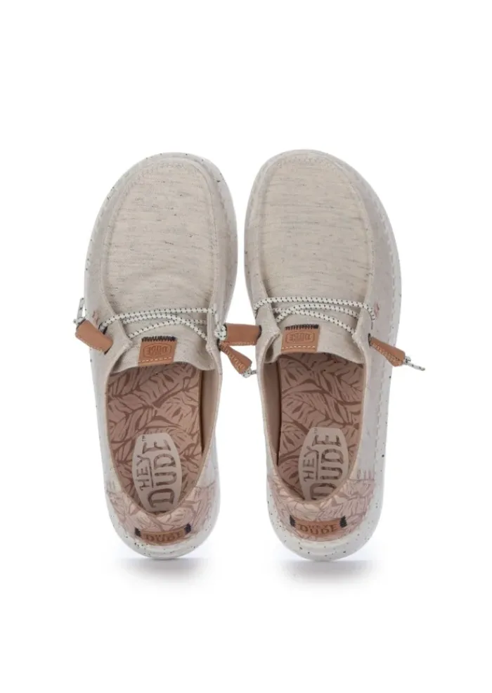 HEY DUDE SHOES HEY DUDE | FLACHE SCHUHE HEATHERED SLUB TROPICAL BEIGE Online