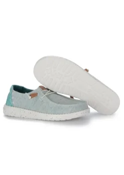 HEY DUDE SHOES HEY DUDE | FLACHE SCHUHE HEATHERED SLUB TROPICAL TÜRKIS Best