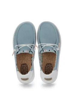 HEY DUDE SHOES HEY DUDE | FLACHE SCHUHE WENDY BOHO HELLBLAU Fashion