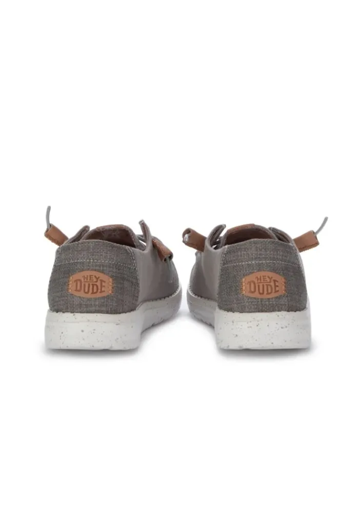 HEY DUDE SHOES HEY DUDE | FLACHE SCHUHE WENDY WASHED GRAU New
