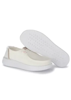 HEY DUDE SHOES HEY DUDE | FLACHE SCHUHE WENDY RISE WEISS Outlet