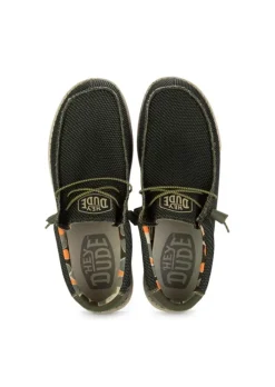 HEY DUDE SHOES HEY DUDE | FLACHE SCHUHE WALLY SOX STITCH GRÜN Discount