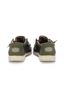 HEY DUDE SHOES HEY DUDE | FLACHE SCHUHE WALLY SOX STITCH GRÜN Discount