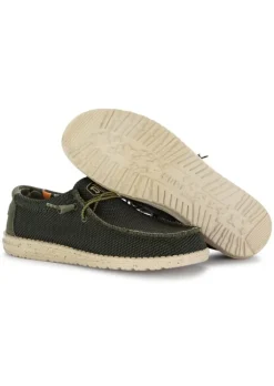 HEY DUDE SHOES HEY DUDE | FLACHE SCHUHE WALLY SOX STITCH GRÜN Discount