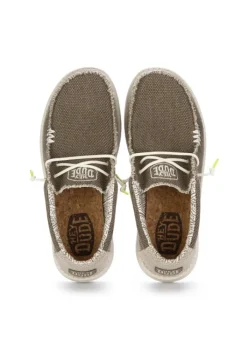 HEY DUDE SHOES HEY DUDE | FLACHE SCHUHE WALLY BRAIDED BRAUN Sale